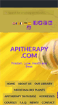 Mobile Screenshot of apitherapy.com